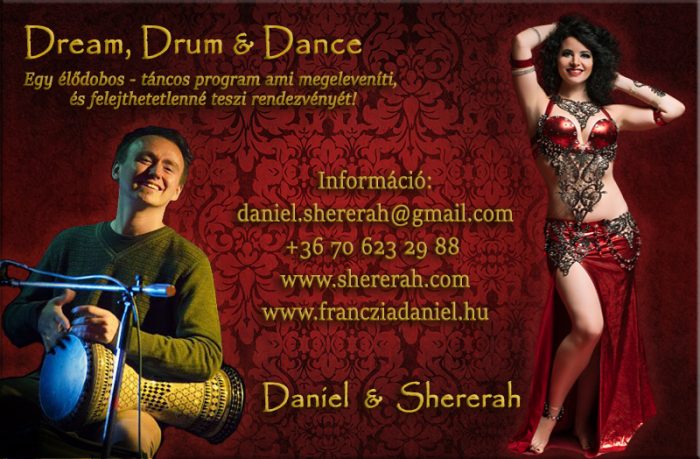Dream, Drum & Dance Poster 2018 December